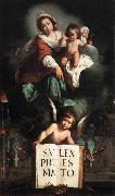 Bernardo Strozzi The Madonna of Justice painting